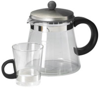 Teeglas "Manhattan" 25cl schwarz
