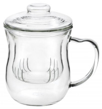 Deckelbecher "Julia" 0,3l mit Glassieb