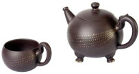 Tonkanne "Dragon Pearl" 260 ml mit 4 Cups