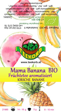 Mama Banana Früchtetee aromatisiert BIO