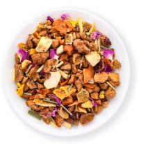 "Golden Summer" Früchtetee aromatisiert BIO fruit tea organic tea fruits pineapple peach SÄUREARM (2025)