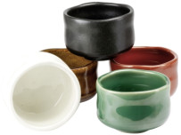 Japan Schalen-Set "Sentaku" braun