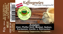 Kaffeegewürz classic hausgemacht groß