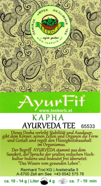Ayurfit KAPHA  Kräutertee ohne Aroma