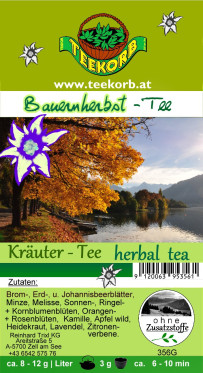 Bauernherbsttee Kräutertee 