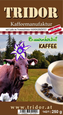 Bauernherbst Kaffee handgeröstet