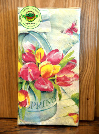 Serviette "Frühling" Bouquet Ostern Osterserviette