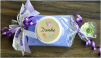 Give away Hochzeit Mitbringsel Giveaway Geschenk Seife