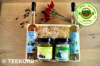 Geschenk Genießer-Box Essig & Öl