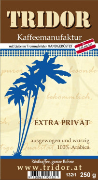 Extra Privat 100 % Arabica