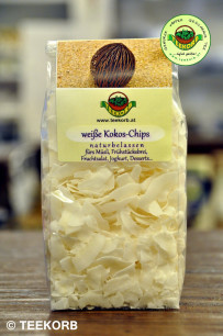 weiße Kokos-Chips Cocos Müsli Chips