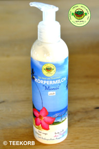 Körpermilch Körperlotion Milch Lotion 200 ml ohne Parabene "Monoi"