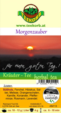 Morgenzauber | Anlasstee