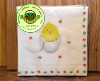 Serviette "Pippihenderl" Ostern Osterserviette
