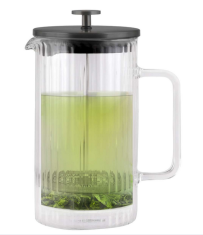 'La vie' Teezubereiter doppelwandig geriffelt - wiederverwendbar - Weihnachten Weihnachtsgeschenk French Press 1 l (2026)