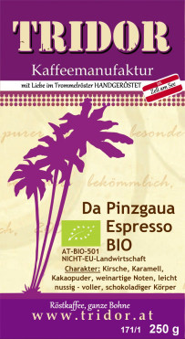 Da Pinzgaua Espresso BIO Bio Espressomischung 250 g