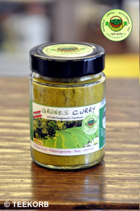 Grünes Curry mittelscharf