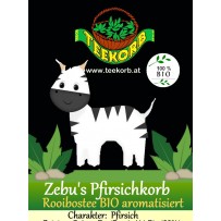 Rooibush BIO aromatisiert 'Zebu's Pfirsichkorb' BIO